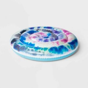 Pool Tie-Dye Round Float